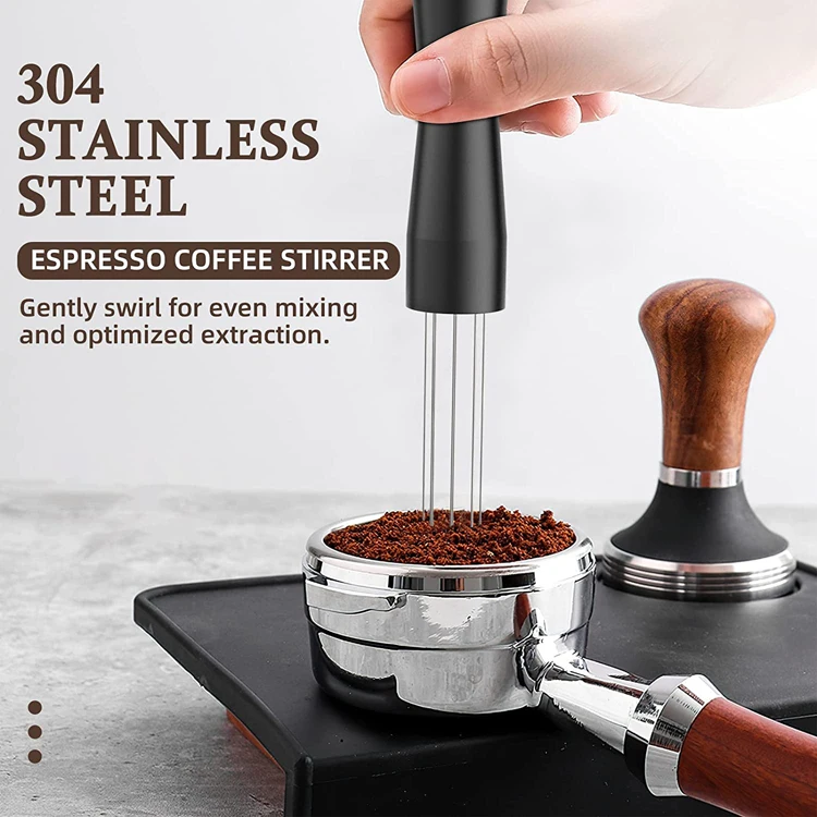 Espresso Coffee Stirrer - Coffee Stirring Tool for Espresso Distribution,  Professional Barista Hand Distribution Tool - China Coffee Stirrer and Espresso  Stirrer price