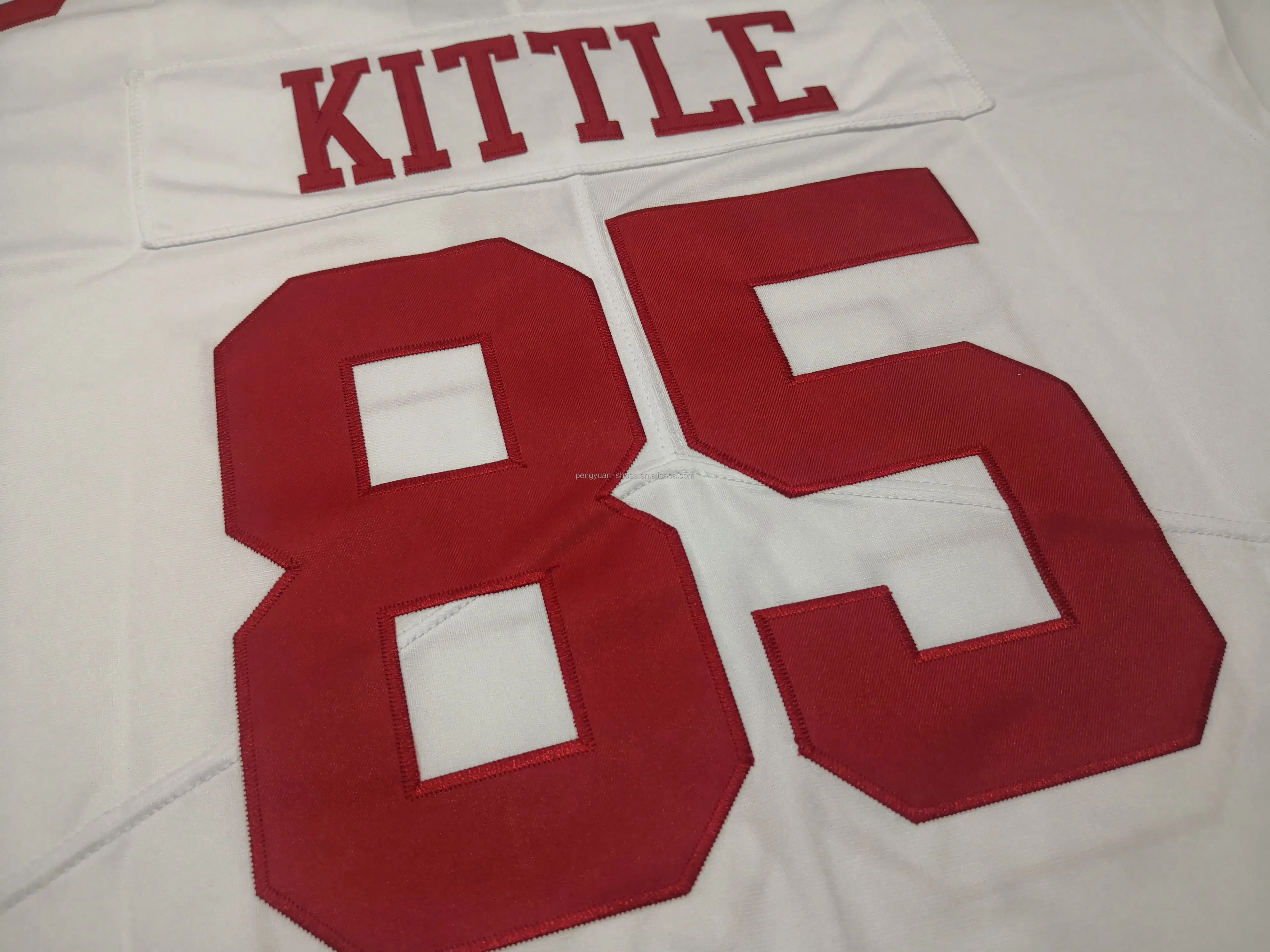 Custom Personalize Stitch Sewn On Name NO.Christian McCaffrey Nick Bosa  Trey Lance Brock Purdy Kittle Aiyuk Warner 3rd Jersey - AliExpress