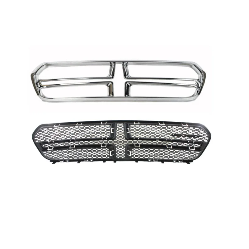 Front Bumper Grille Car Spare Parts Grillr Frame Grille Surround for Dodge Durango 2014-2019 OEM 5113712AB