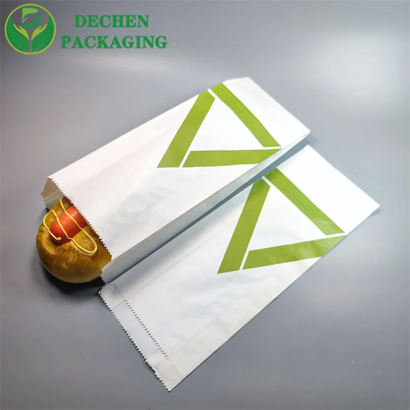 &nbsp;Bolsa de alimentos bolsa de papel caliente bolsa de papel de pollo bolsa de papel sándwich bolsa de papel
