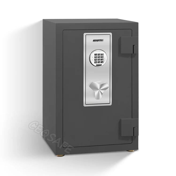 CEQSAFE Commercial Cash Deposit Safe Home Anti-Theft Fireproof Money Security Box Depository Drop Safe with Electronic Keypad