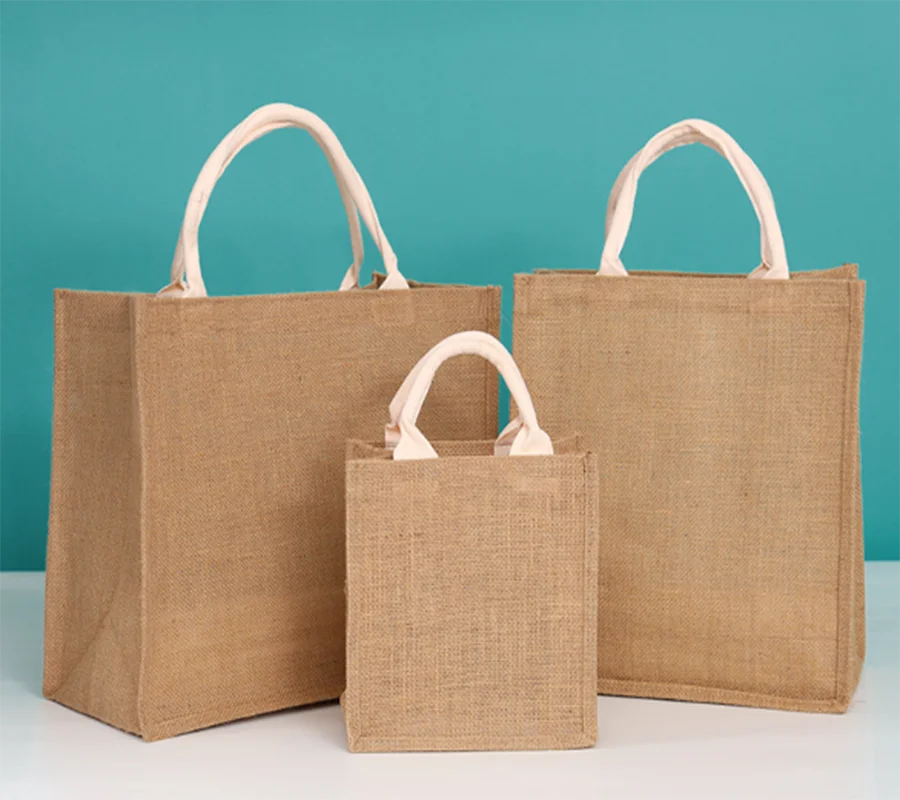 Jute Beach Bags Buy Burlap Tote Wholesale 100 Fabric Hemp Sack 10kg