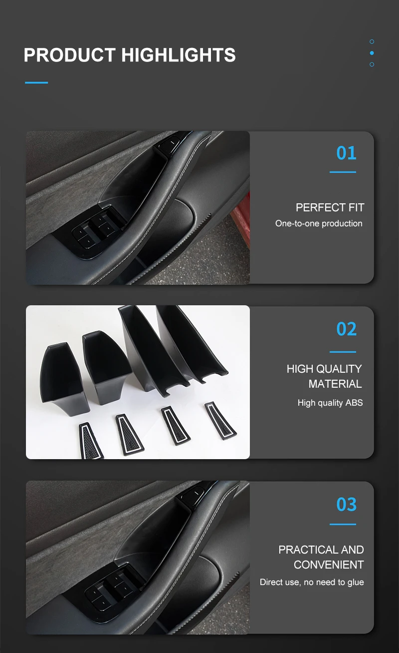 Other Interior Accessories Right And Left 2021 Door Handle Tray