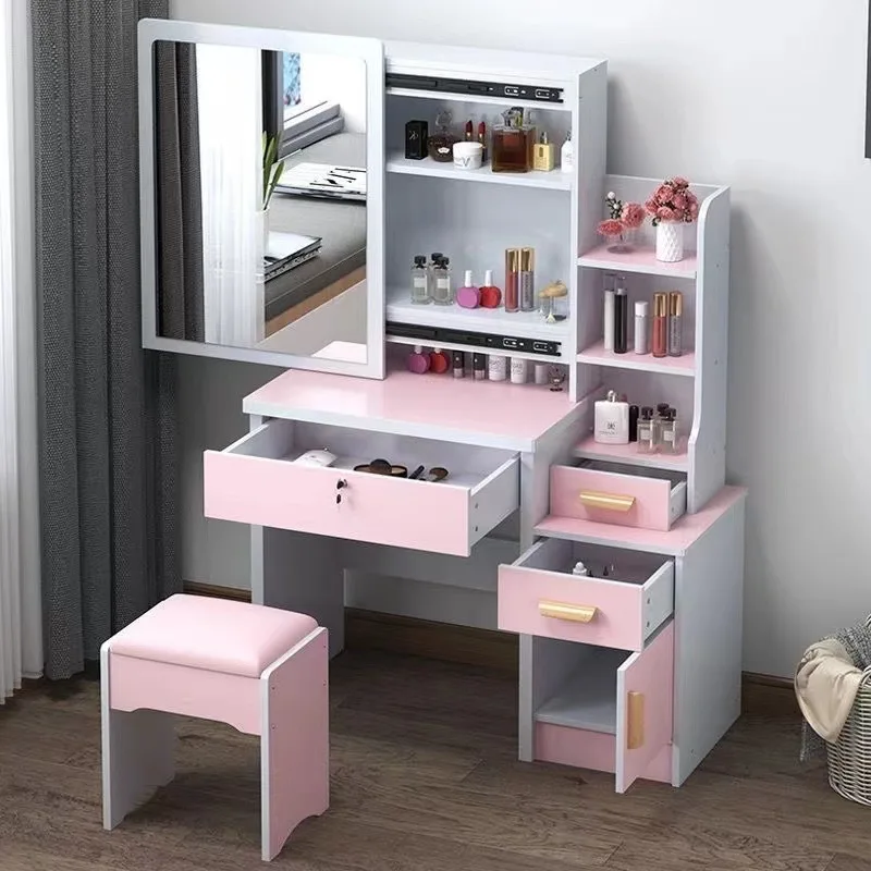 Modern Integrated Dressing Table Storage Cabinet Small Apartments ...