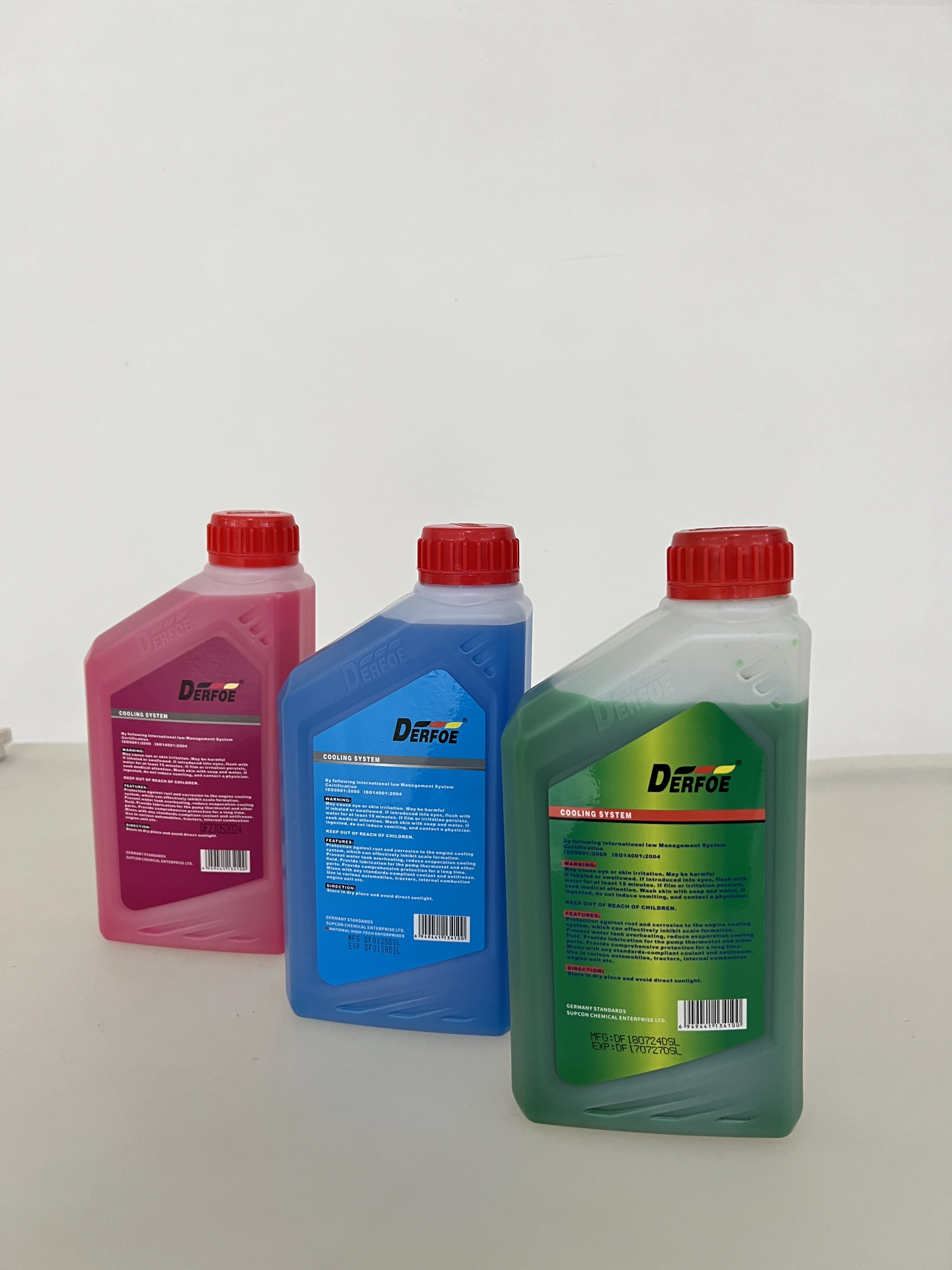 RADIATOR COOLANT for VARIOUS CARS/AUTOMOBILES (GREEN/RED/PINK 500ML 1L 4L)