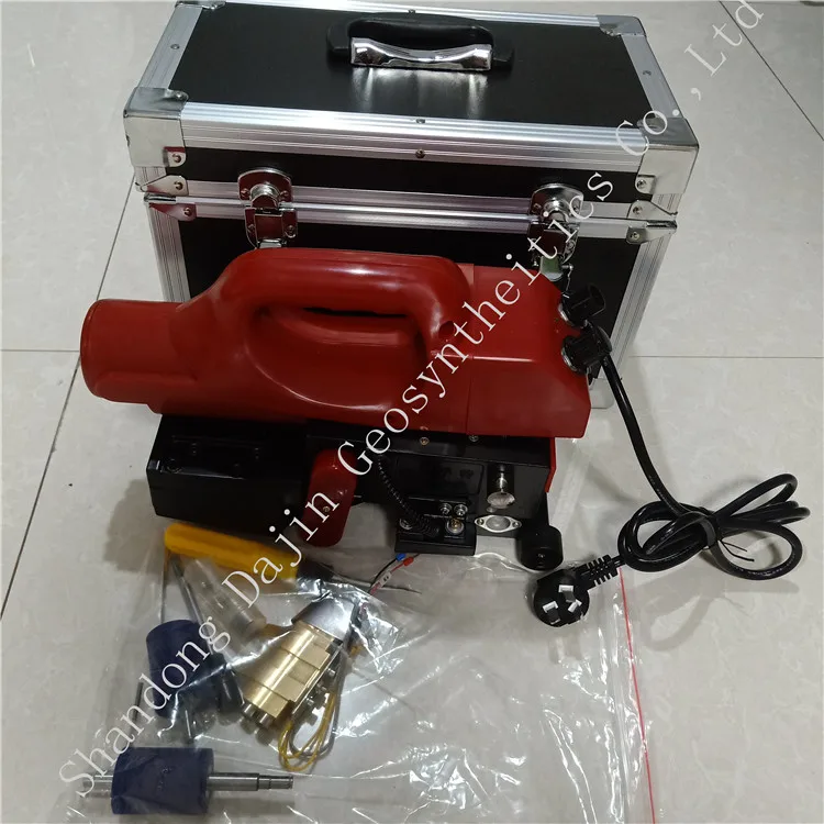 Portable PVC EVA EPDM Plastic Sheet Film Geomembrane Hot Wedge Hot Air Extrusion Welding Machines