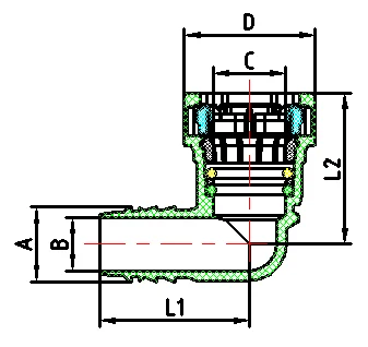 Fuel Quick Connector Drawing