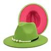 Fruit green + rose red