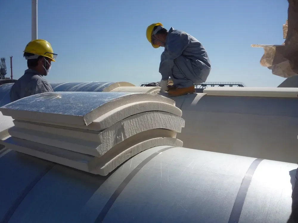 ASTM C591 PIR Foam Pipe Insulation for Cold Applications ...