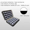 black/48 large rotating black white  box