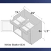 เชคเกอร์สีขาว-B36