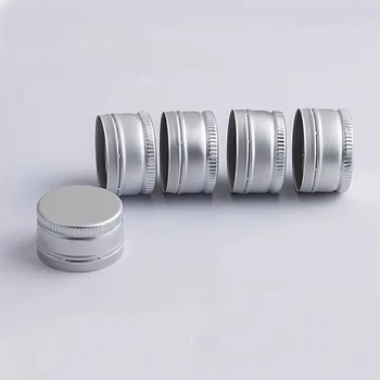 Customized 28mm Aluminum Bottles Caps For Oral Liquid Bottles