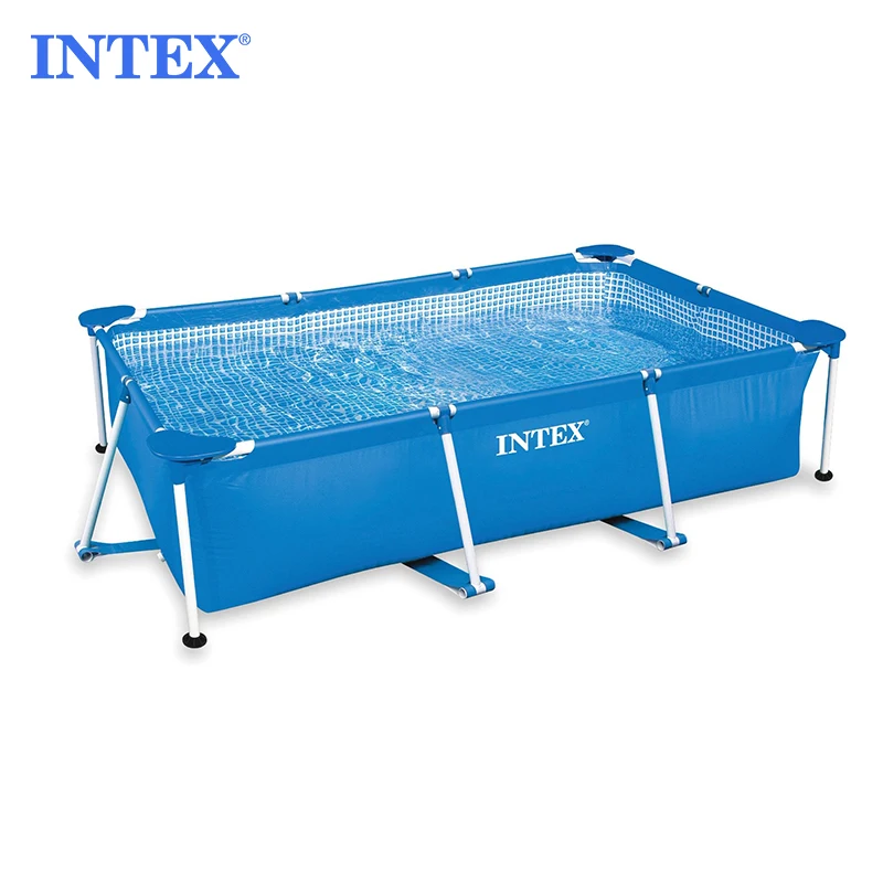 INTEX 28270-28273 Rectangular Frame Pools for Outdoor Swimming