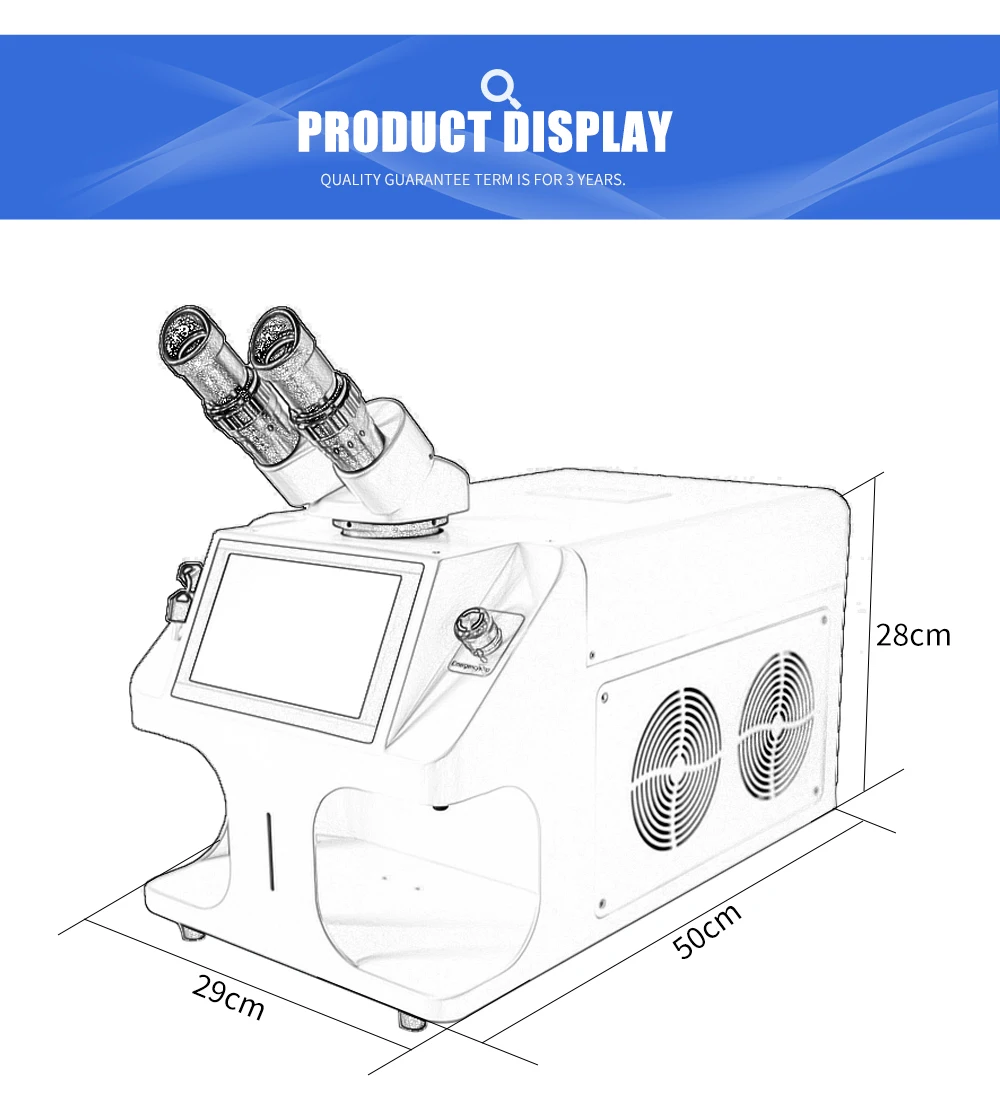 NEW Mini100W Laser Welder Jewelry CCD Control System Welding Cutting Metal Accessories Features Max Brand Laser Source Core