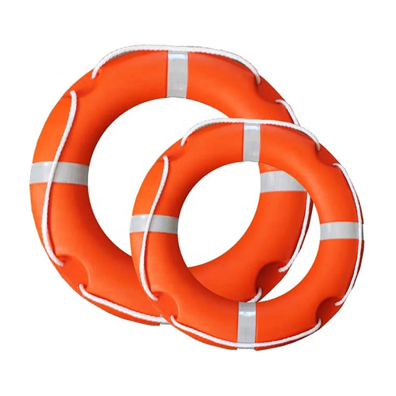 High Quality Large Buoyancy Polyurethane Boat Life Buoy Ring for Adult and Child