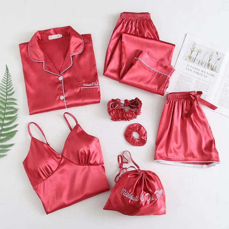 7pc pyjama set hot sale