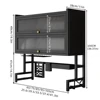 Negro*2 niveles*W65CM