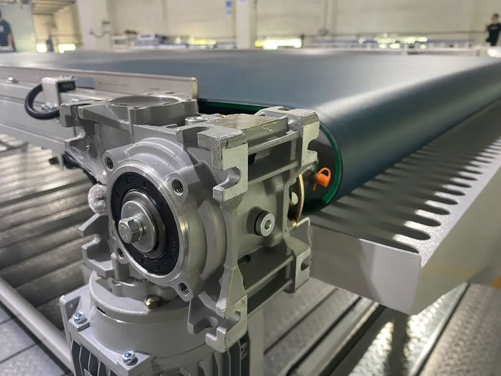 Belt Conveyor Heavy Duty Stainless Steel Motorized Belt Conveyor For Inkjet Coding Applications Powered Rubber