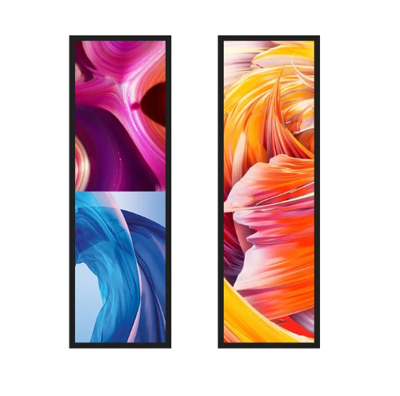 شاشة عرض BOE الداخلية من نوع TFT-LCD بطول ٢٤ بوصة وتصميم ممتد على شكل شريط، الموديل QV240FBM-N10 وDV240FBM-NB0، للاستخدام في أنظمة الإشارات الرقمية، سطوعها ٣٠٠ نتس، مع ضمان لمدة سنة واحدة