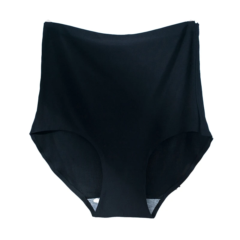 High Waisted Underwear For Women's Ice Silk Seamless Cotton Crotch Sexy Invisible Thin Style Womens Sexy Underwear_voghion.com