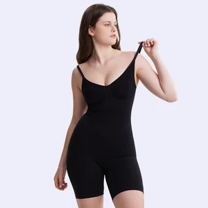 Wholesale Woman Thigh Slimmer Body Shapers Tummy Control Butt Lifter Seamless Bodysuit Shapewear for Women