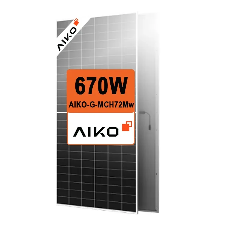 Aiko 2u Mono Glass 650w Solar Panels