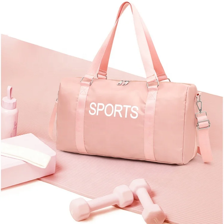 Fashion Foldable Large pink Designer Overnight Bag Women Sports