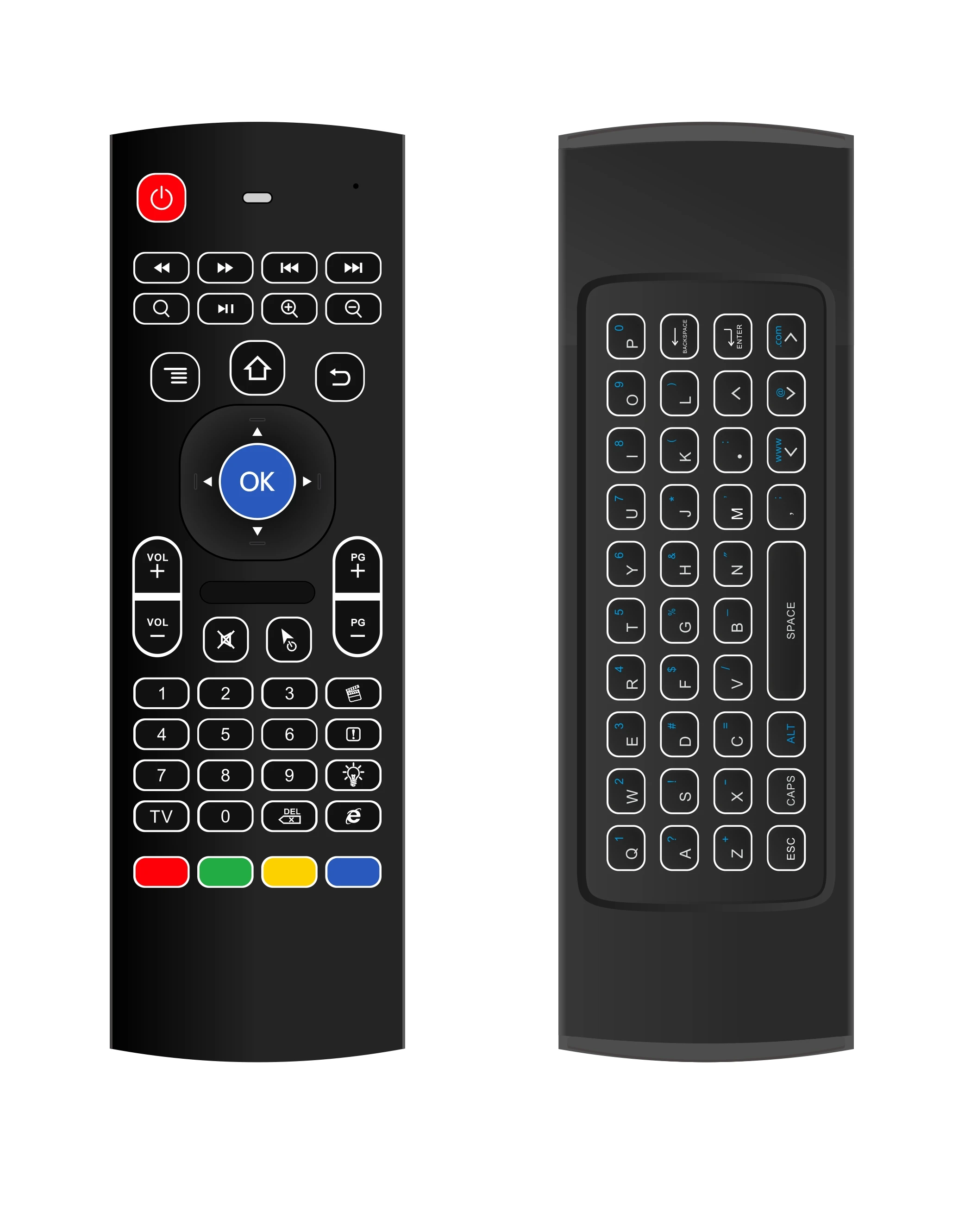 Android TV Box MX3 USB 2.4G Wireless Air Mouse T3 Smart Remote Control for WIN 