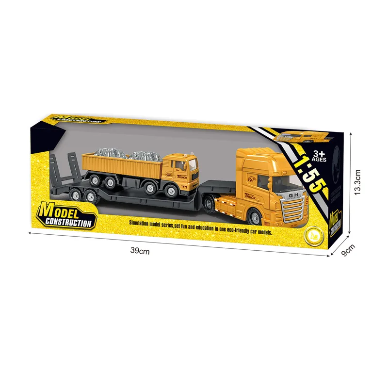 EPT Toys Mini Construction Truck Models 1 55 Engineering Vehicle 6 Style Mix Friction Car Toy