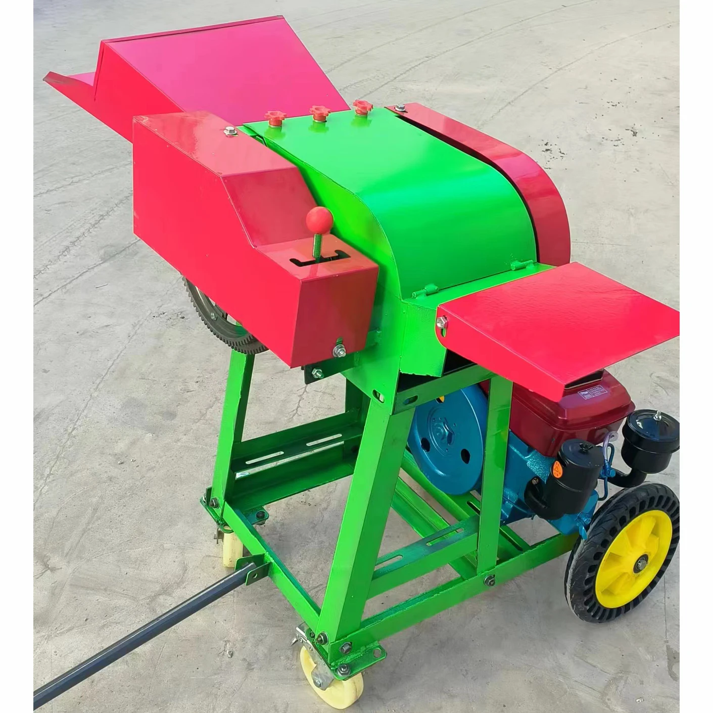Cheap Price Hay Cow Feed Small Hand Diesel Engine Chaff Cutter and Petrol Chaff Cutter Grinder Price