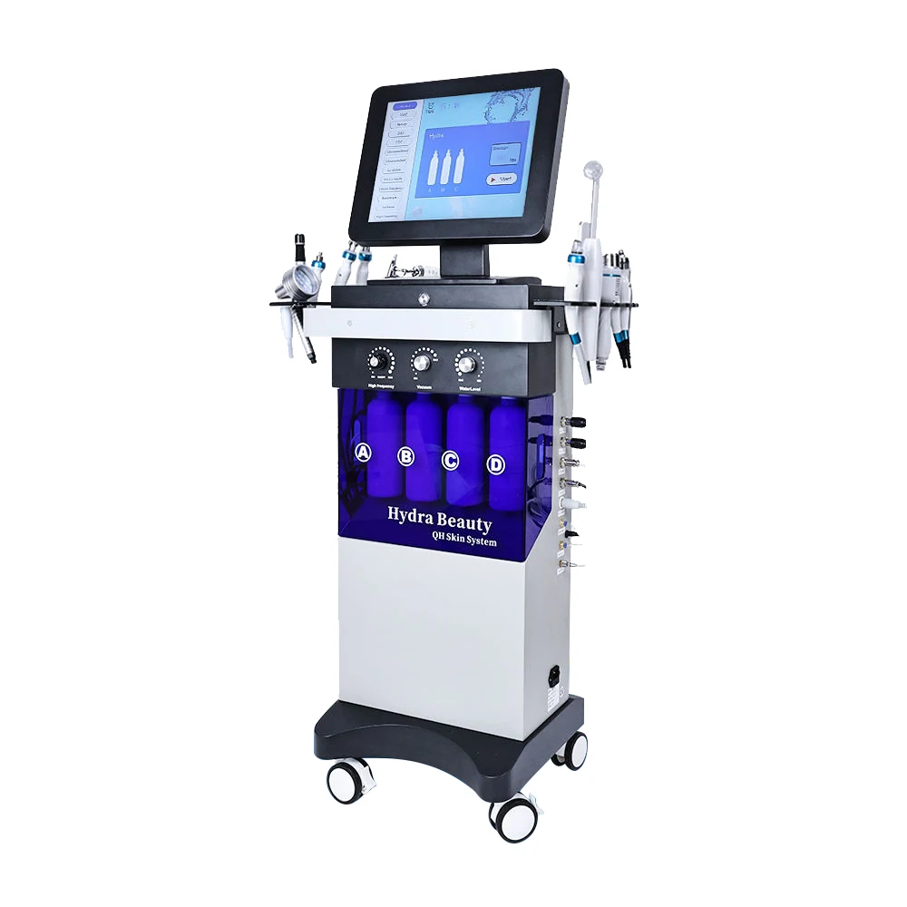 Jet Peel Facial Machine Dermabrasion Firming Remove Wrinkle Shrink Pores Removing Blackheads Hydra Oxygen Facial Machine