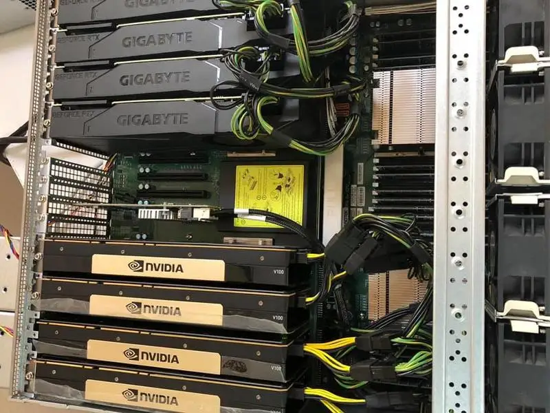 Graphics Card Mining Tesla V100 Nvidia Tesla V100 Gpu Top