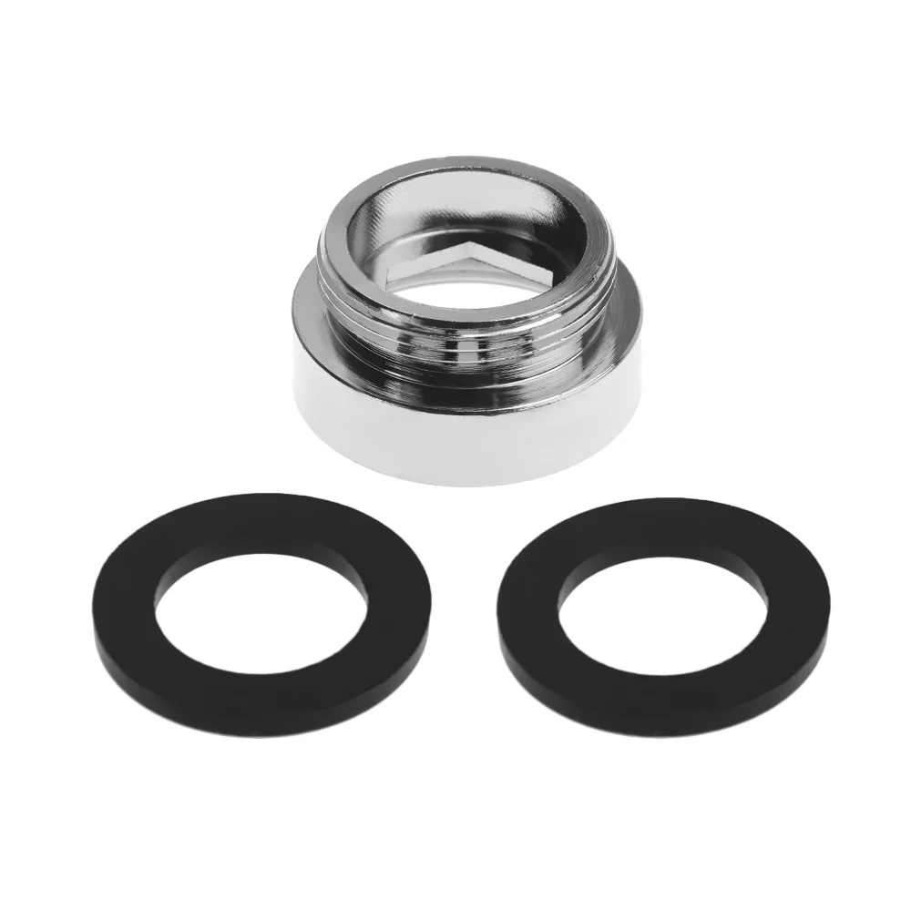 Tap Aerator Connector Metal Outside Inside Thread Water Saving Adaptor