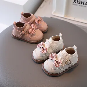 Wholesale Baby Shoes 0-3 Years Old Girls Princess Baby Children's Shoes Soft Bottom Toddler Single Shoes