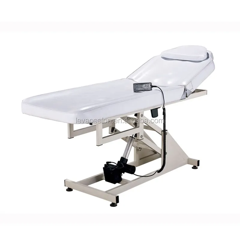 Luxury Modern Beauty Bed with Cabinet Synthetic Leather Massage Table and  Crystal Furniture for Beauty Shops