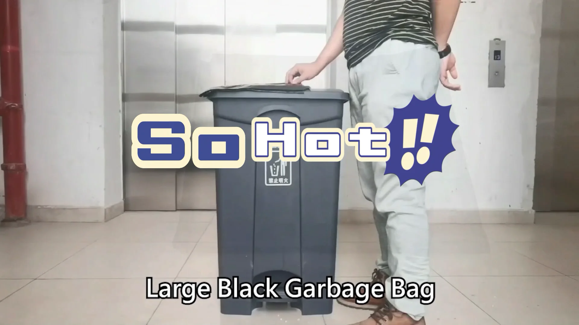 50 Gallon Heavy Duty Garbage Bag Bin Liner Plastic Trash Bag Wholesale