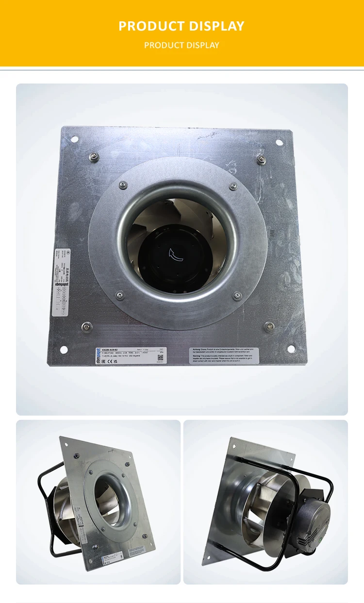 Ball Bearing, K3G250-AV29-B2, 250mm, 230VAC, 50/60HZ - detail 4