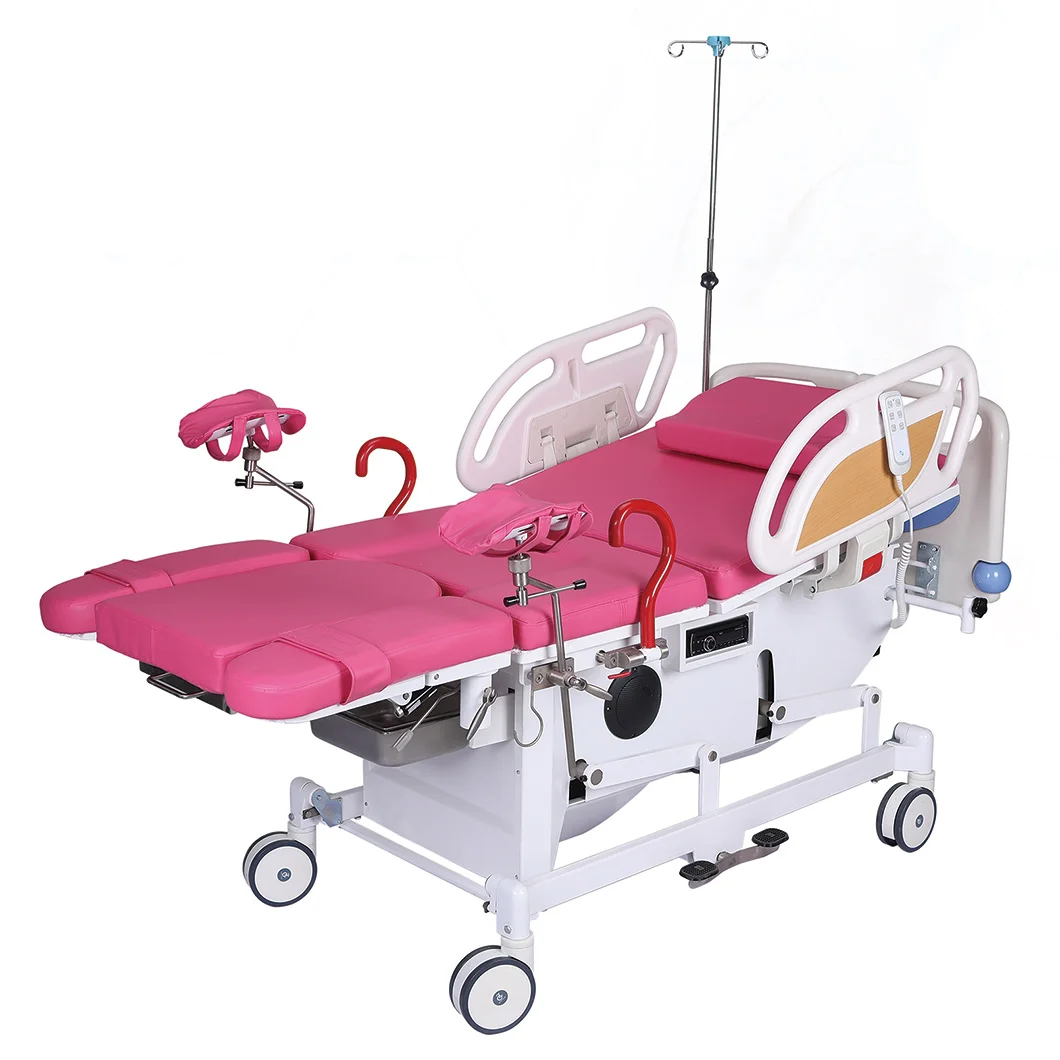 Medical Obstetric Multi-functional Surgical Electric Gynecological Examination Bed for Clinic