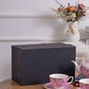 Butterfly and Orchid - Teapot + 2 Cups and Saucers