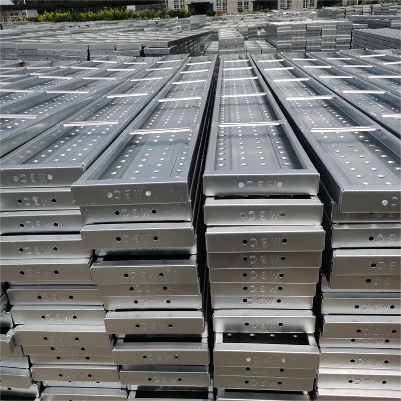 Factory Price Custom Steel Platform Steel Walkway Plank Heavy-Duty Steel Plank for Scaffolding Support
