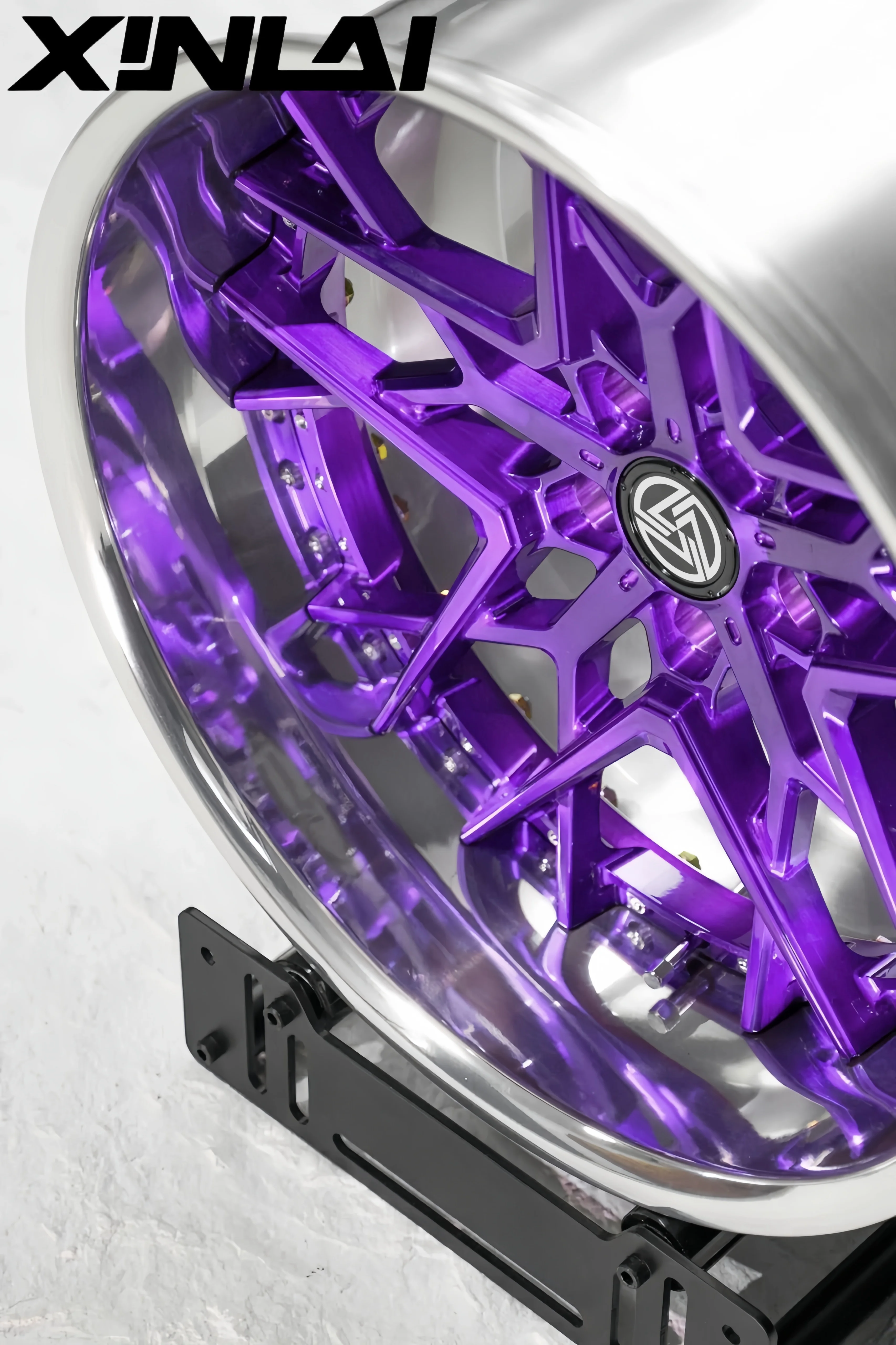 XINLAI Custom Deep Concave 2-piece Polished Aluminum Alloy Forged Wheel Hubs 18 19 20 Inches for BMW Audi for Porsche 25mm ET 4 - Image 6