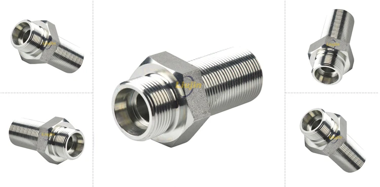 Hydraulic connector fittings factory direct supply good quality steel pipes fittings
