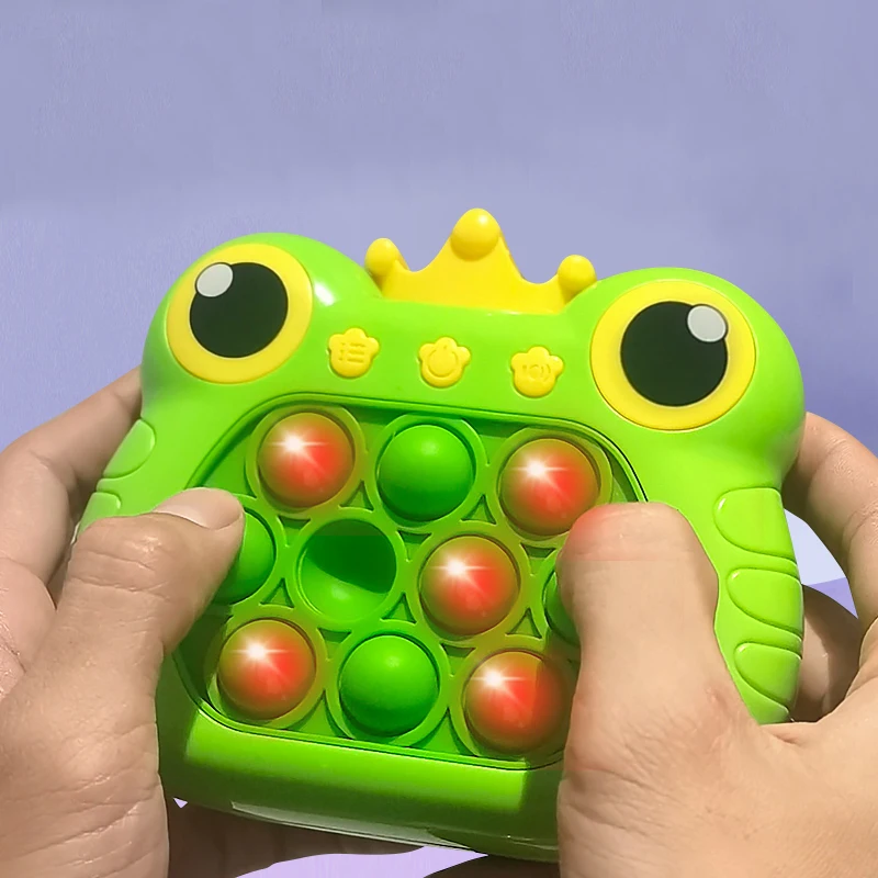 Zhorya New Toys 2023 Fast Push Puzzle Game Console Electronic Memory Gaming Popping Game for Kids
