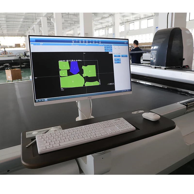 Computer Template Pattern Apparel Digital Cutting Machine Textile Sofa Clothes Fabric Cutting Machine