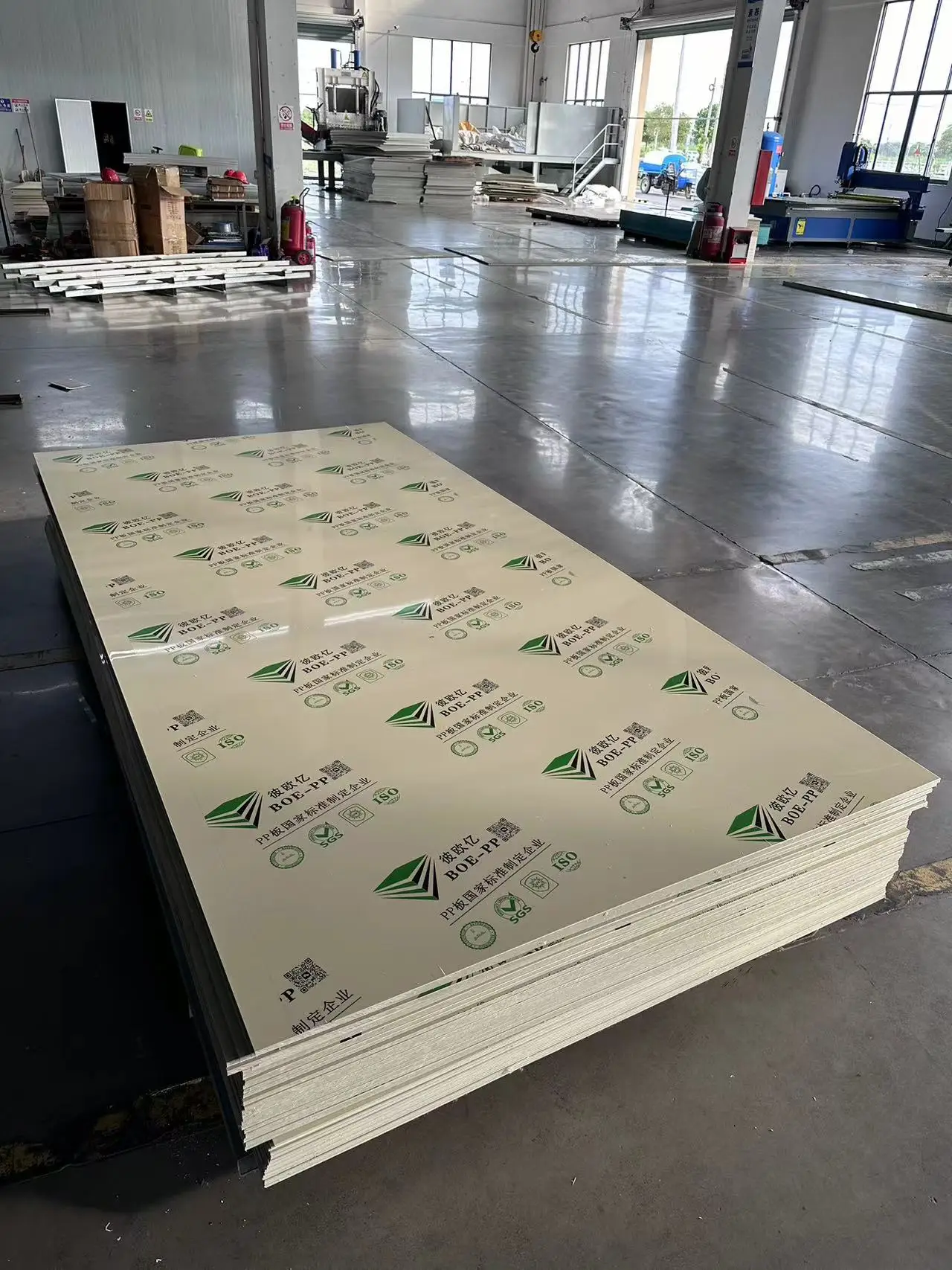 BOE pp Sheet Polypropylene Sheet 10mm Hdpp Plastic Sheet Piling 5mm Thickness