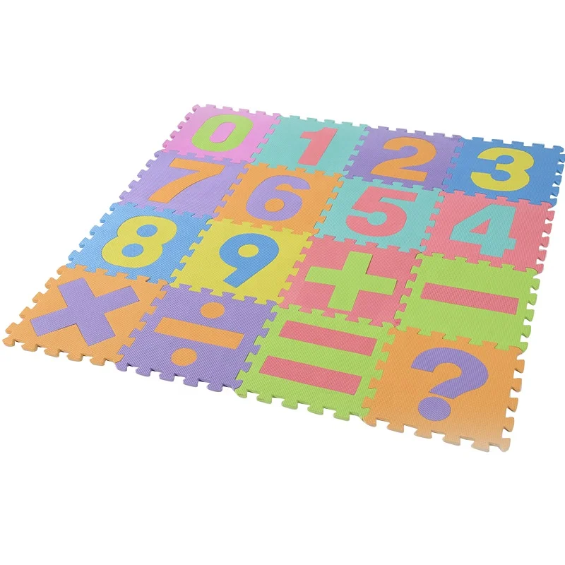 Aji Para Bebe Colchoneta Puzzle Floor Number Letter ABC Mat