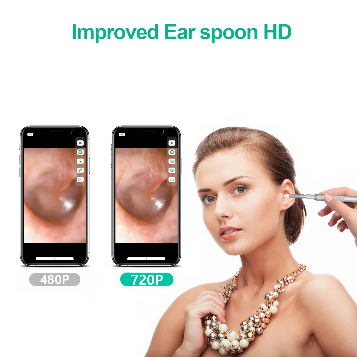 wholesale 3.9mm digital otoscope ear scope