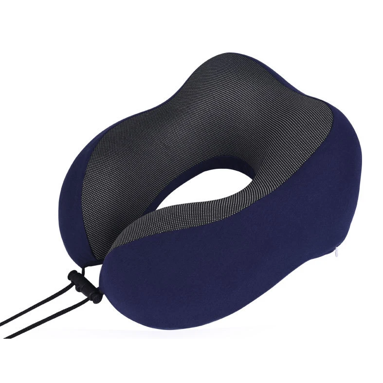 Wholesale Custom Neck Support Memory Foam Travel U Shaped Pillow Washable U-Shaped Travel Pillow for Adjustable Flight Pillow
