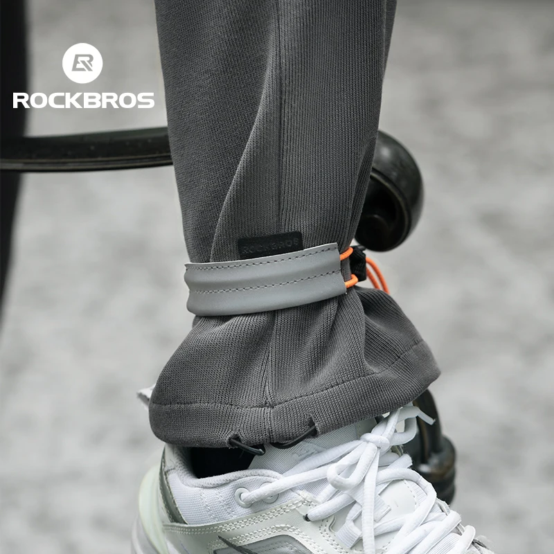 Serre-pantalon Réfléchissant Vélo - Lot De 6, 3 Couleurs, Réglable, Pour Sécurité Nocturne