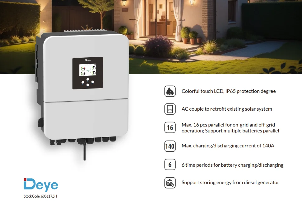 Deye Hybrid Inverter Three Phases 8kw 10kw 12kw 15kw 20kw 25kw 30kw 12 ...